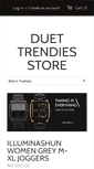 Mobile Screenshot of duettrendies.com